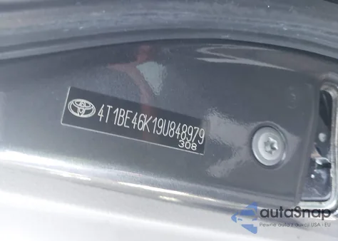 2009 Toyota Camry Le from USA, damaged, VIN 4T1BE46K19U848979